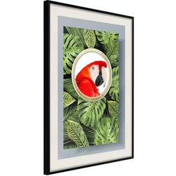 Arkiio Affisch Parrot In The Jungle [Poster] 40x60 Poster